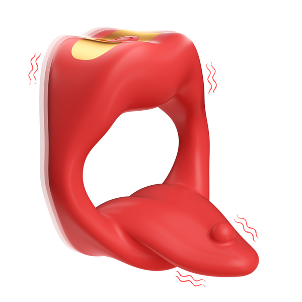 Pierścień na język - wibrujący i dla par