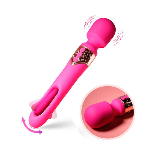 Flapping Wand Vibrator - Wibrujący i Kompaktowy