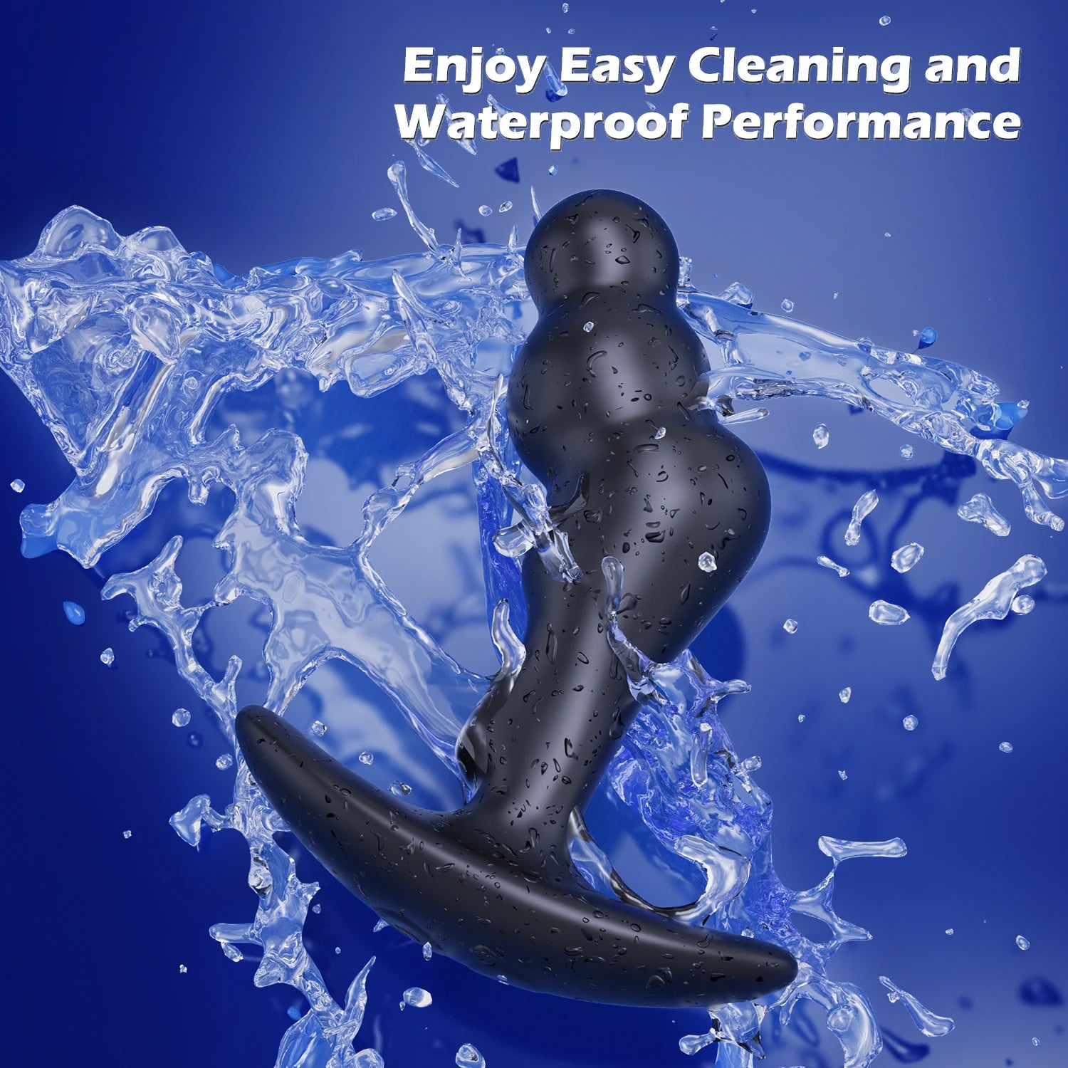 Masażer prostaty z silikonu i wibrator korek analny do stymulacji punktu G u mężczyzn