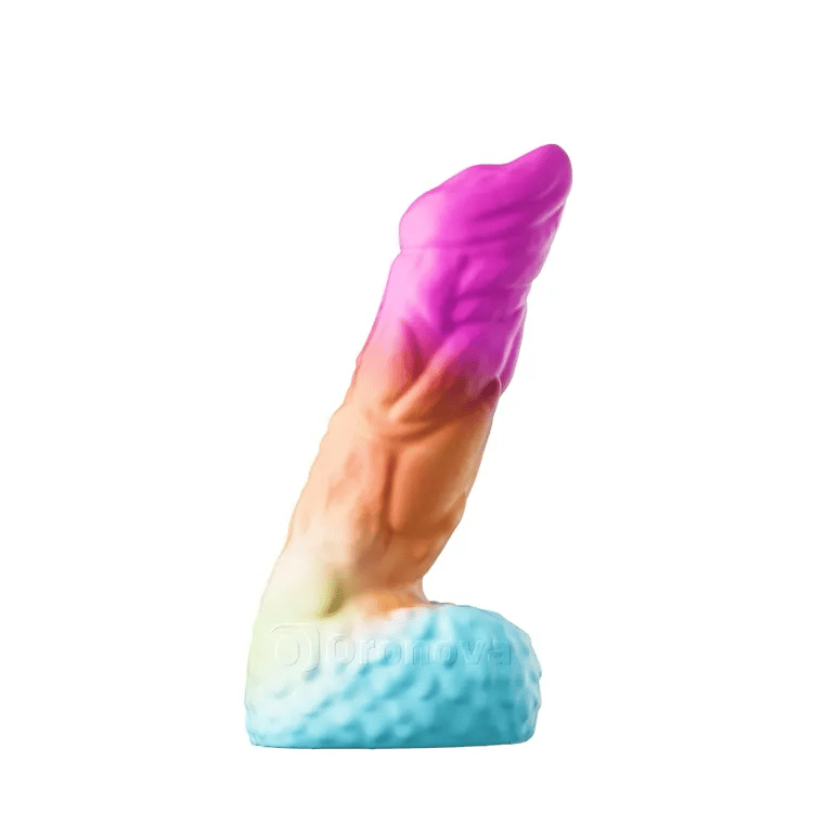8 cali 21cm realistyczny silikonowy dildo z mocną przyssawką
