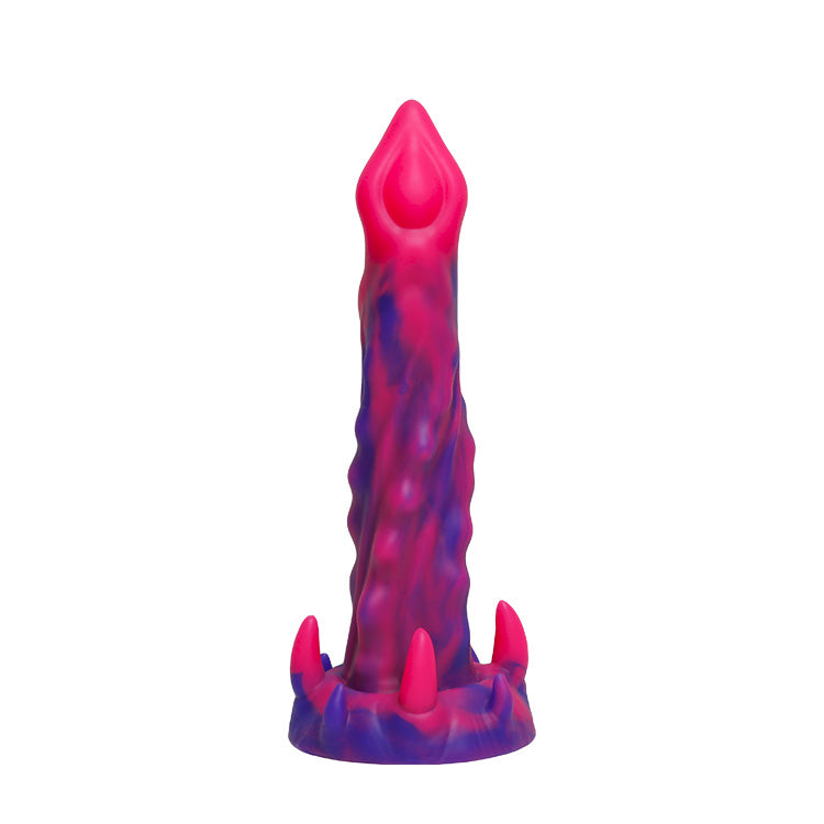 9.25 calowy zdalnie sterowany pchający potworny dildo