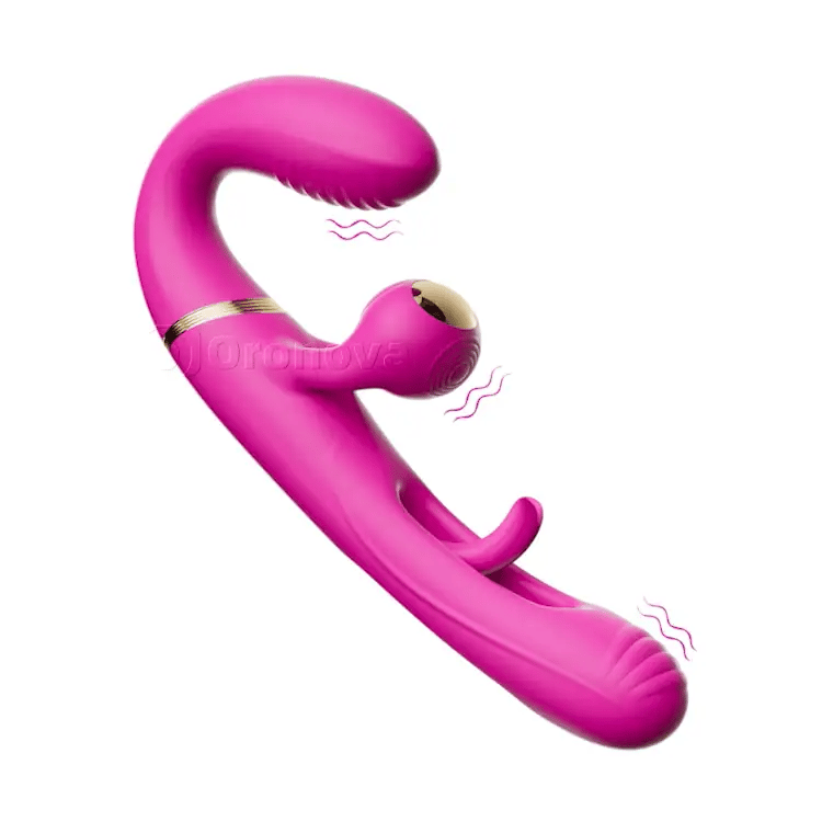 4 Motor Podwójnie zakończone Strapless Dildo Wibratory – Doświadcz Najwyższej Stymulacji