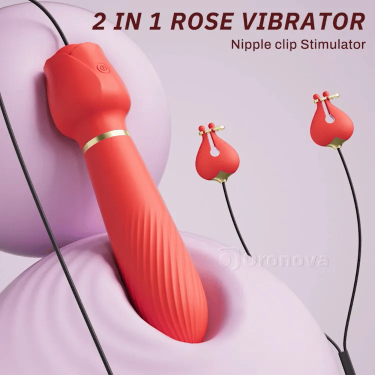 Mini wibrator do sutków i łechtaczki