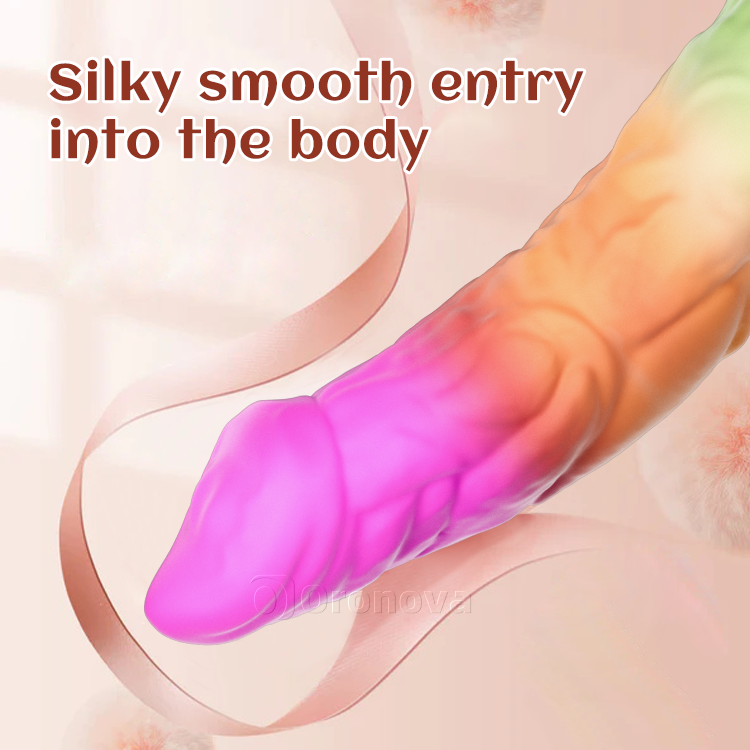 8 cali 21cm realistyczny silikonowy dildo z mocną przyssawką