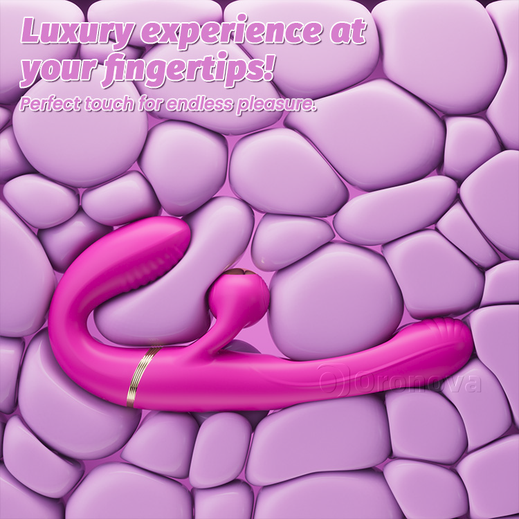 4 Motor Podwójnie zakończone Strapless Dildo Wibratory – Doświadcz Najwyższej Stymulacji