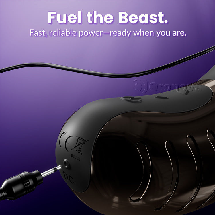 Wibrujący masażer z funkcją pchającą 360° i obrotową – podwójny silnik, stymulator punktu G i łechtaczki