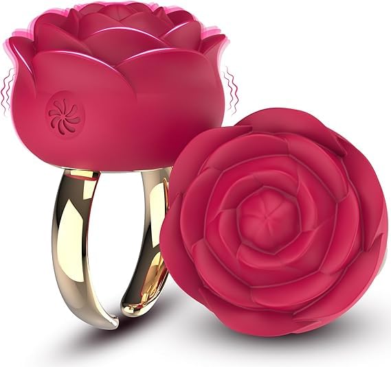 Rose silikonowy wibrator łechtaczkowy – 10 trybów, ładowany przez USB