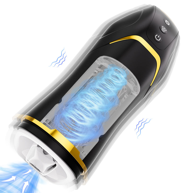 Auto Sucking Męski Masturbator - Wibracyjny i Wodoodporny