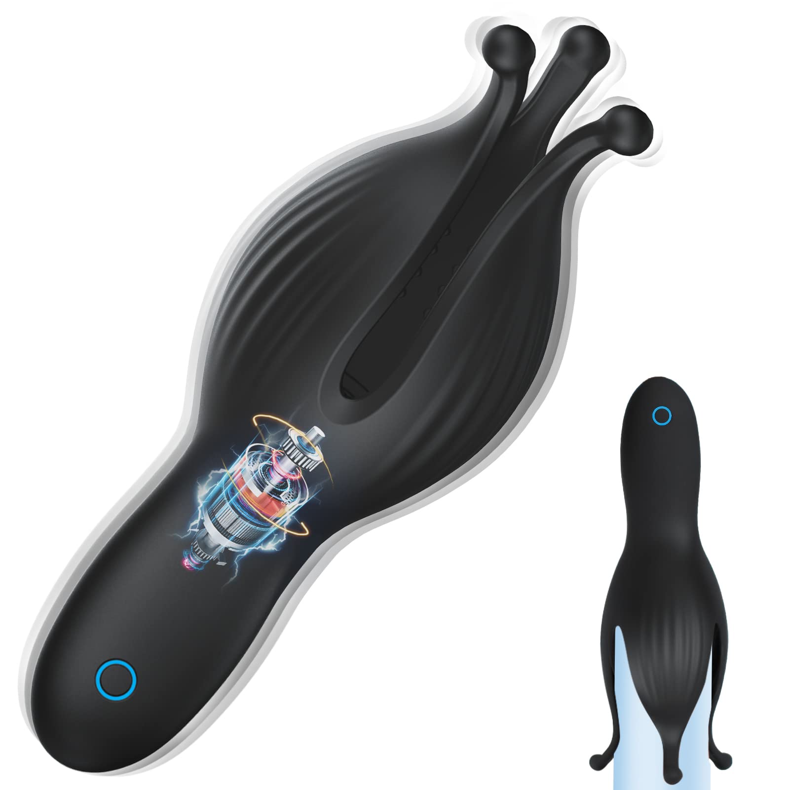 Penis Bunny Ears Wibrator - Wibrujący i Kompaktowy